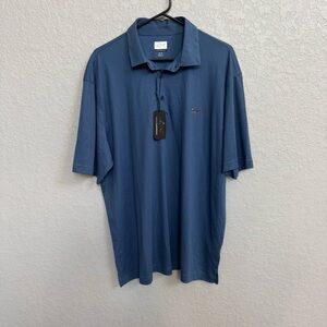 Greg Norman Collection Classic Blue Polo Shirt size XL